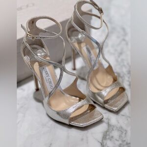 Jimmy Choo AZIA 95 mm sandal heel 35.5
